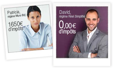 Impots régime simplifié Option Reel