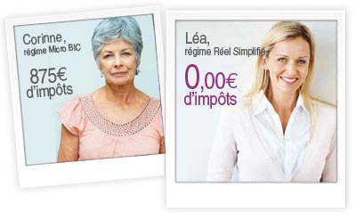Impots régime simplifié Option Reel
